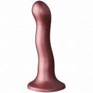 Ouch! Ultra Soft Silicone Curvy G-Spot Dildo 17 cm