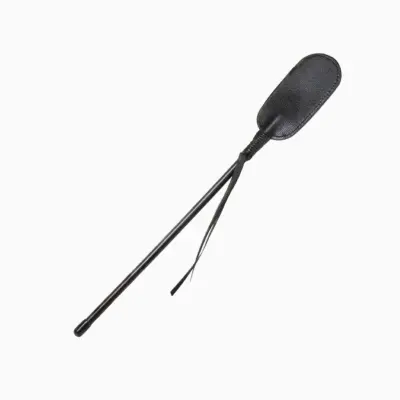 Oval Riding Crop Black