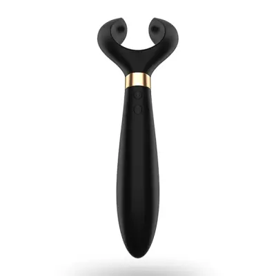 Partner Multifun 3 Black - Endless Fun Multi vibrator  - Satisfyer
