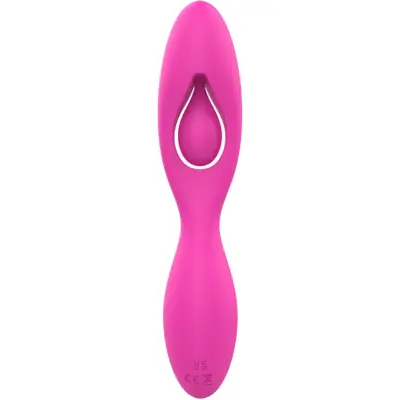 Pink Bendable G-Spot& Clitoris Vibrator