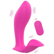 Pink Wearable Vibrator With Remote