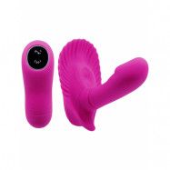 Pretty Love: Fancy Clamshell Vibrator with Remote