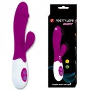 Pretty Love Snappy - 30 Funktion vibrator, dubbla motorer, silikonmaterial