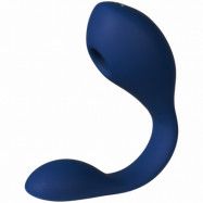 Puissante Coco Blue Couples G-punkts och Sugvibrator - Blue