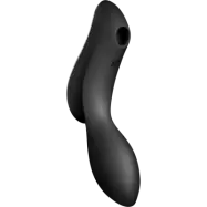 Satisfyer: Curvy Trinity 2, Air Pulse Vibrator, svart