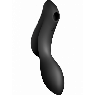 Satisfyer: Curvy Trinity 2, Air Pulse Vibrator, svart