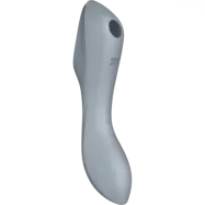 Satisfyer: Curvy Trinity 3, Air Pulse Vibrator, grå