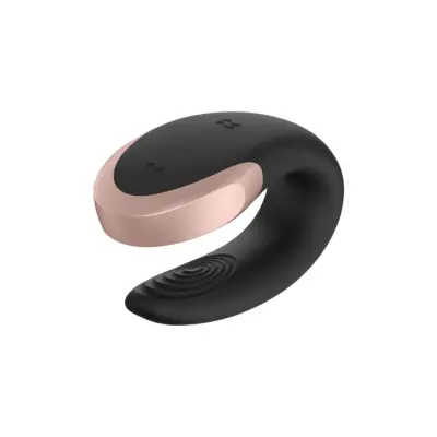 Satisfyer Double Love: Svart