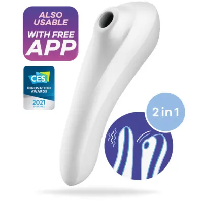 Satisfyer Dual Pleasure (Färg: Ljuslila)