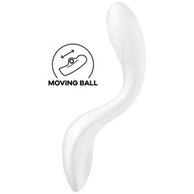 Satisfyer Rrrolling Pleasure G-Spot Vibrator White
