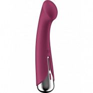 Satisfyer: Spinning G-Spot 1, Rotating Vibrator, röd