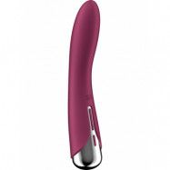 Satisfyer: Spinning Vibe 1, Rotating Vibrator, röd