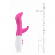 SILICONE G-SPOT VIBRATOR - PINK