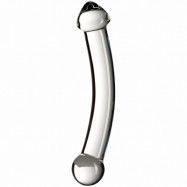 Sinful Glas Dubbeldildo 21 cm - Clear