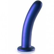 Smooth Silicone G-Spot Dildo 17 cm