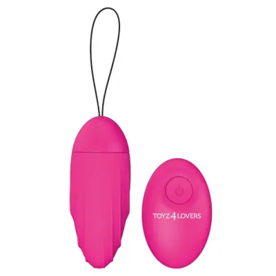 Vibrating Egg Remote Control Pink