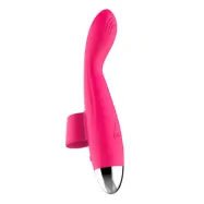 Vibrating Finger Massager Pink