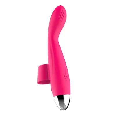 Vibrating Finger Massager Pink