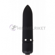 Vibrator, Diamond Bullet - punktstimulator, svart