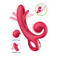 Vibrator With Tongue& Clitoral Stimulation