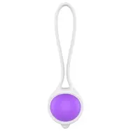 Womanvibe - Geishakula Keisy I Knipkula i Premium Silikon - Vit/Lila