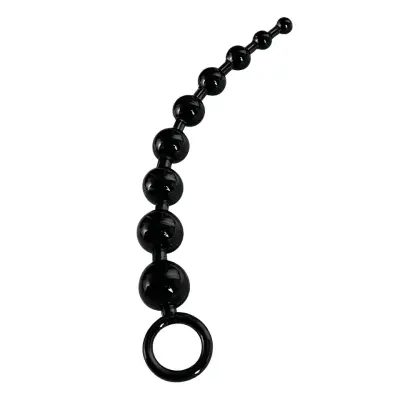 Anal Beads Black 23,5 cm