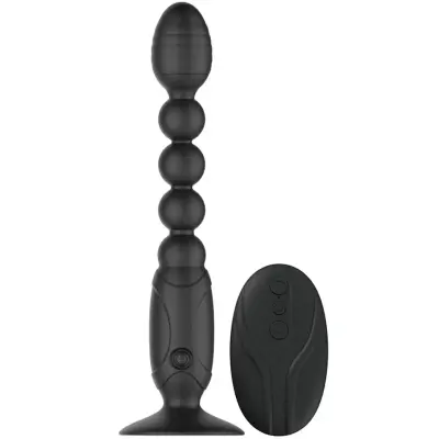 Bendy Bend& Stay In Place Wireless Vibrating Analbeads