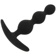 Black&Silver - Rupert Analkulor Buttplug Analplugg - Svart 10 cm