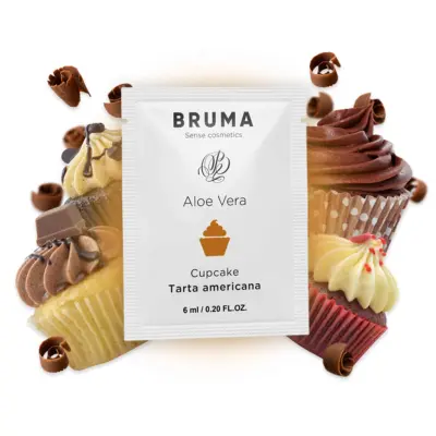 Bruma - Aloe Vera Glidmedel Cupcake smak 6 ml - Reseförpackning