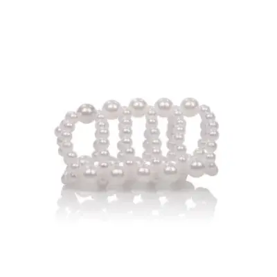 Calexotics Basic Essentials Pearl Ring Large