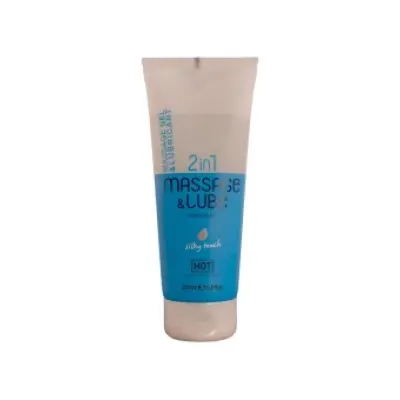 HOT - MASSAGE & GLIDE GEL 2IN1 SILKY TOUCH 200 ML