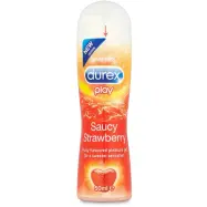 Durex Play Saucy Strawberry: Vattenbaserat Glidmedel, 50 ml