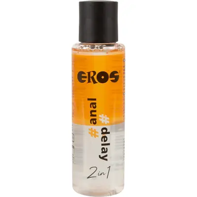 Eros: 2in1 Water-based Lubricant, Anal&Delay, 100 ml