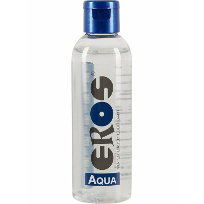 Eros Aqua: Vattenbaserat Glidmedel (Flaska), 50 ml