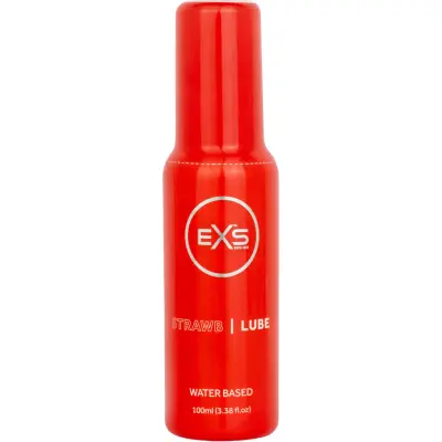 EXS: Water Based Strawberry Lube, 100 ml