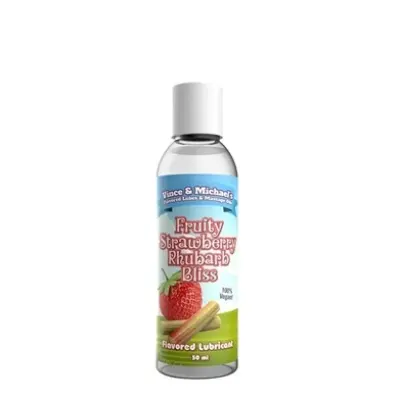 Fruity Strawberry Rhubarb Bliss Smaksatt Glidmedel 50 ml