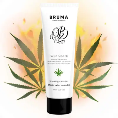 Glidgel - Sativa Fröolja med Värmeeffekt 100 ml