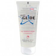 Glidmedel Just glide jordgubb 200 ml