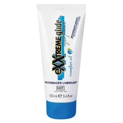 Hot Exxtreme Liquid Pleasure Glide Waterbased 100 Ml Naturel