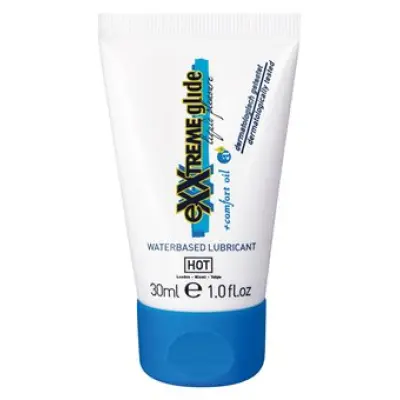 Hot Exxtreme Liquid Pleasure Glide Waterbased 30 Ml Naturel