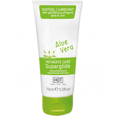 Hot: Intimate Care Superglide, Waterbased Lubricant, 75 ml