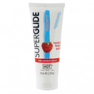 HOT SUPERGLIDE LUBR WB RASPBER 75ML