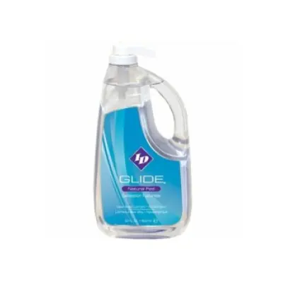 Id Glide Water Based Lubricant + Hypoallergenic Natural Feel 1900 Ml