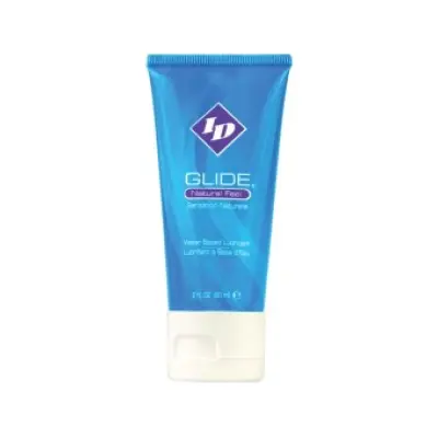 Id Glide Water Based Lubricant Ultra Long Lasting Travel Tube 60 Ml