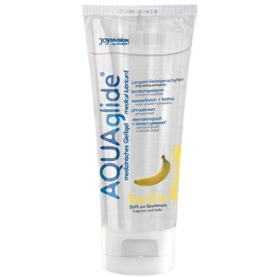 JoyDivision Aquaglide Banana: Vattenbaserat Glidmedel, 100 ml