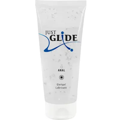 Just Glide Anal: Vattenbaserat Glidmedel, 200 ml