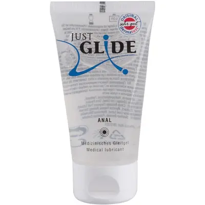 Just Glide Anal: Vattenbaserat Glidmedel, 50 ml