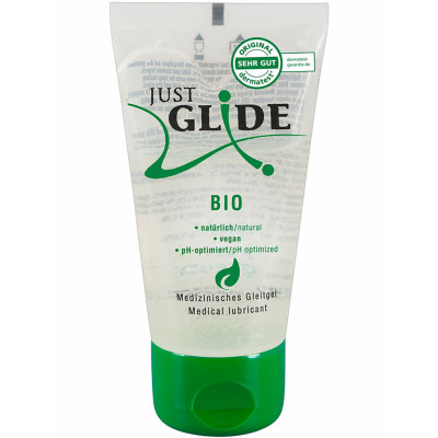 Just Glide Bio: Vattenbaserat glidmedel, 50 ml