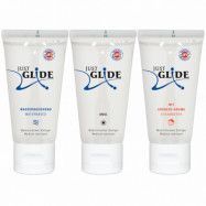 Just Glide Glidmedel Set 3 x 200 ml - Clear