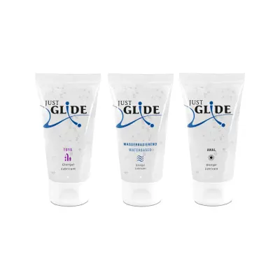 Just Glide: Glidmedel Set, 3x50 ml